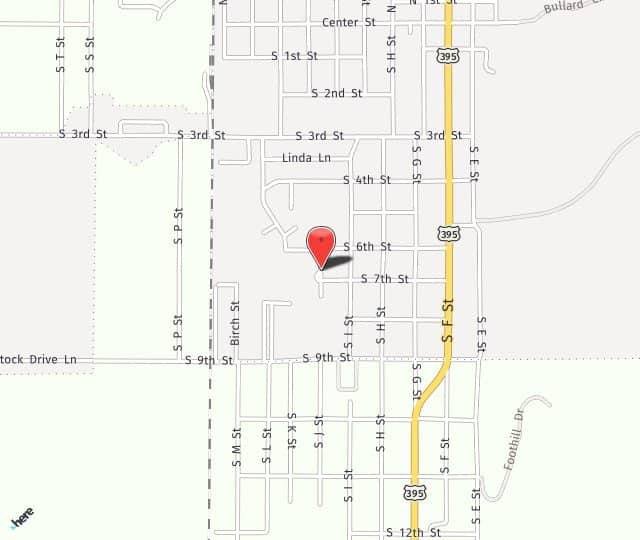 Location Map: 700 South J Street Lakeview, OR 97630